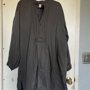 NWT SANDRINE ROSE BLACK TUNIC DRESS